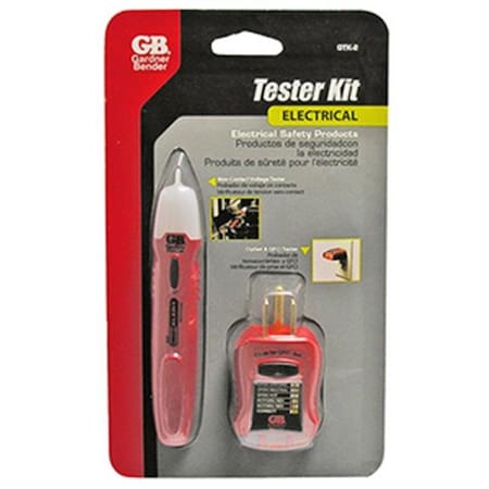 Gardner Bender Gb-Gardner Bender GTK-2 Non-Contact Voltage Tester and GFI Receptacle Tester 8232456